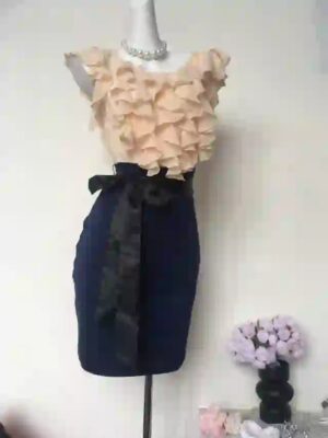 33 (3) Floral Grace Dress