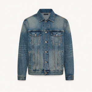 Men??s Vintage Washed Denim Jacket