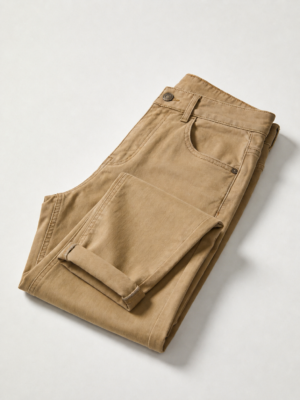 Men??s Classic Khaki Slim Fit Casual Pants
