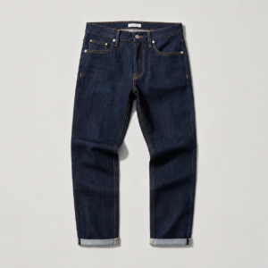 Men??s Dark Indigo Slim Fit Selvedge Jeans
