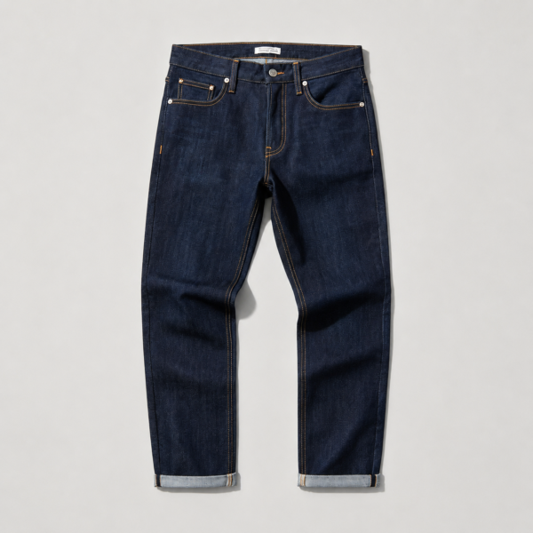 Men??s Dark Indigo Slim Fit Selvedge Jeans