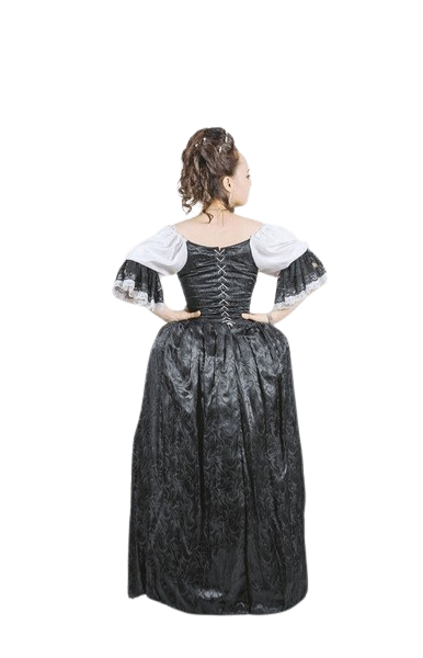 Elegant Off-Shoulder Gown