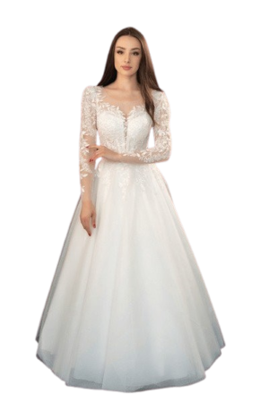 Feminine Draped Evening Gown